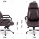 Кресло EPIK A-181-G натуральная кожа