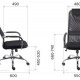Кресло руководителя Everprof EP-708 TM Экокожа Черный