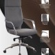 Кресло руководителя Everprof Paris Ткань Cерый