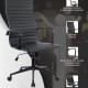 Кресло руководителя Everprof Rio Black T Экокожа Черный