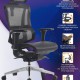 Кресло эргономичное Everprof Mega Сетка Черный