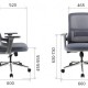 Кресло операторское Everprof EP-520 Grey Сетка Серый