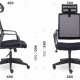 Кресло EPIK P-700 PL ткань-сетка