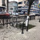 Велопарковка чугунная
