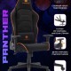 Кресло геймерское  Everprof Panther Ткань Оранжевый