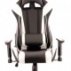 Кресло геймерское Everprof Lotus S6 Экокожа Белый