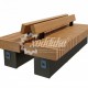 Скамейка стальная "Woob Bench" c USB-входами