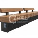 Скамейка стальная "Woob Bench" c USB-входами